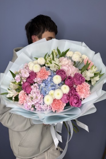 Букет гармония цветов  фото